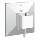 GROHE StarLight Chrome 6.3 gpm Thermostatic Trim with Control Module with Single Lever Handle 
