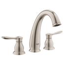 Two Handle Roman Tub Faucet in StarLight Brushed Nickel