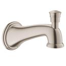 Wall Spout with Diverter in Infinity Brushed Nickel