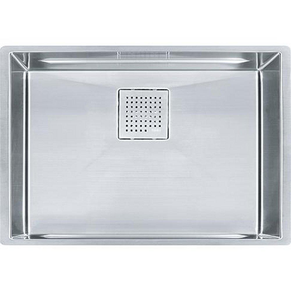 Franke Stainless Steel 26-3/16 x 17-3/4 in. No Hole Single Bowl Undermount Kitchen Sink 