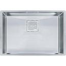 Franke Stainless Steel 26-3/16 x 17-3/4 in. No Hole Single Bowl Undermount Kitchen Sink 