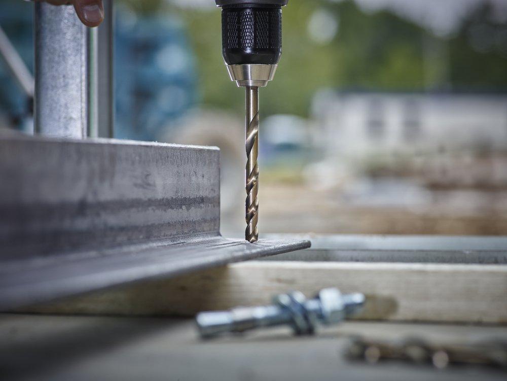 Milwaukee&reg; Cobalt 3/8 x 3/8 in. 3-Flat Parabolic and Jobber Drill Bit 