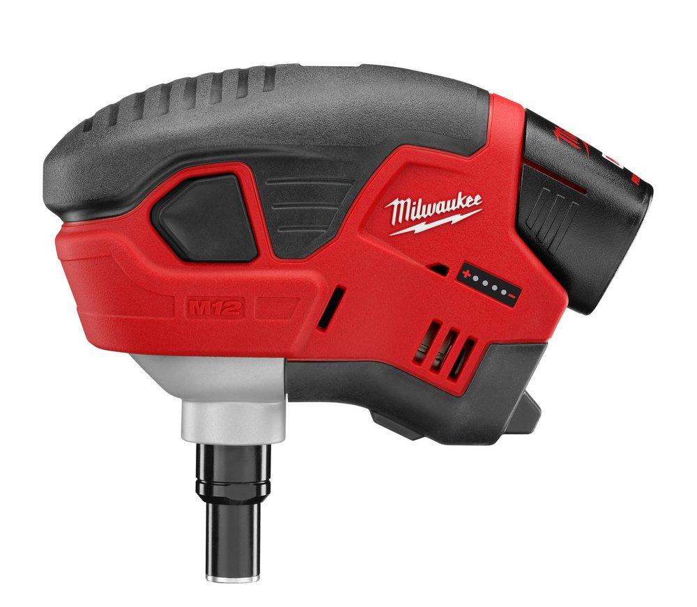 Milwaukee&reg; Red Cordless 12V Nail Gun 