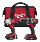 Milwaukee&reg; Red *CVR* M18 HAMMER DRILL W/IMPACT DR 