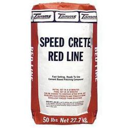 50 lb. Speed Crete Red Line
