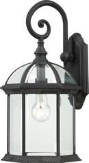 NUVO Textured Black 100W 1-Light Medium E-26 Incandescent Wall Lantern 