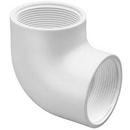 White FIPT Straight Schedule 40 PVC 90 Degree Elbow 