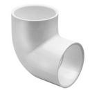 10 in. Socket Straight Schedule 40 PVC 90 Degree Elbow