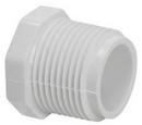 White MPT Schedule 40 PVC Plug 