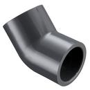 10 in. Socket Straight Schedule 80 PVC 45 Degree Elbow