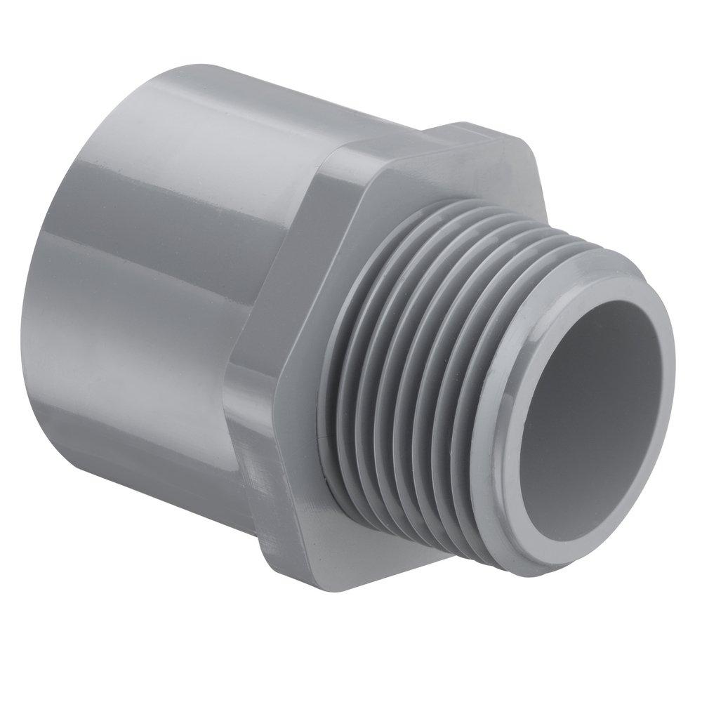 Grey Spigot Sewer and Drain DWV and PVC Adapter 