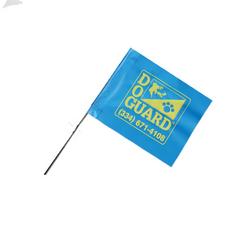 4 in. Printed Marking Flag