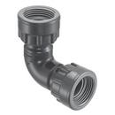 1 in. Swivel Manifold Straight Schedule 40 PVC 90 Degree Elbow