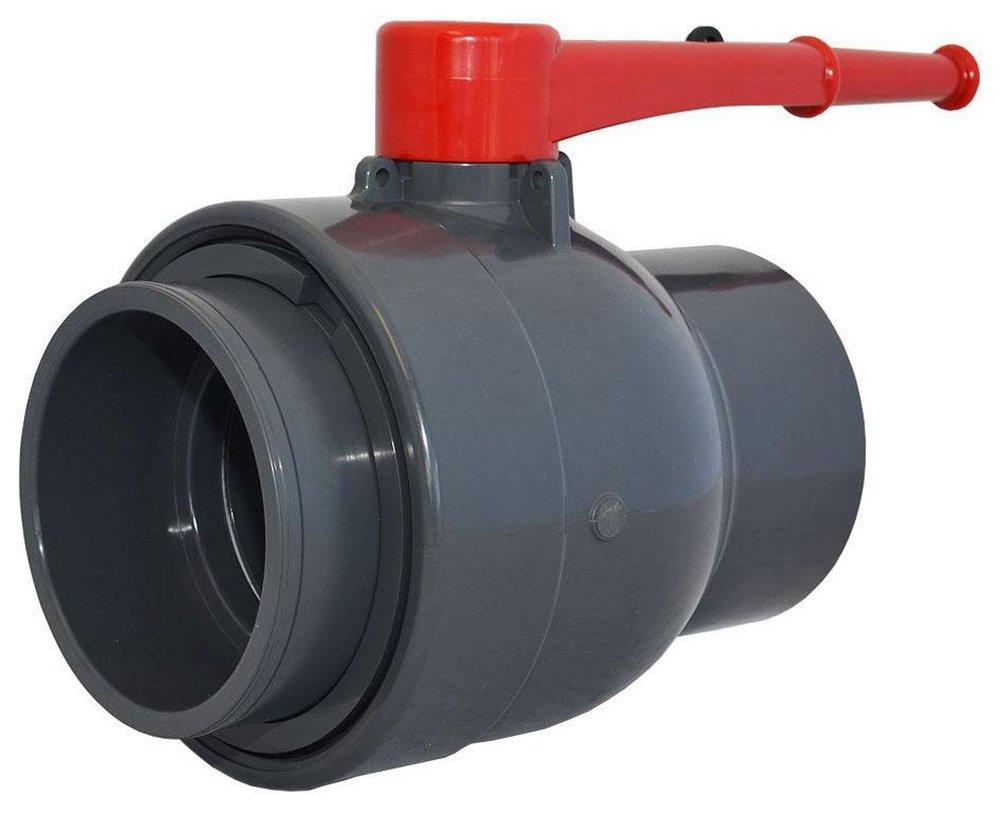 Grey Plastic Standard Port Socket Weld 150# Ball Valve 