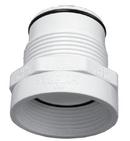 LASCO Fittings White 1-1/4 in. FIPT Adapter 