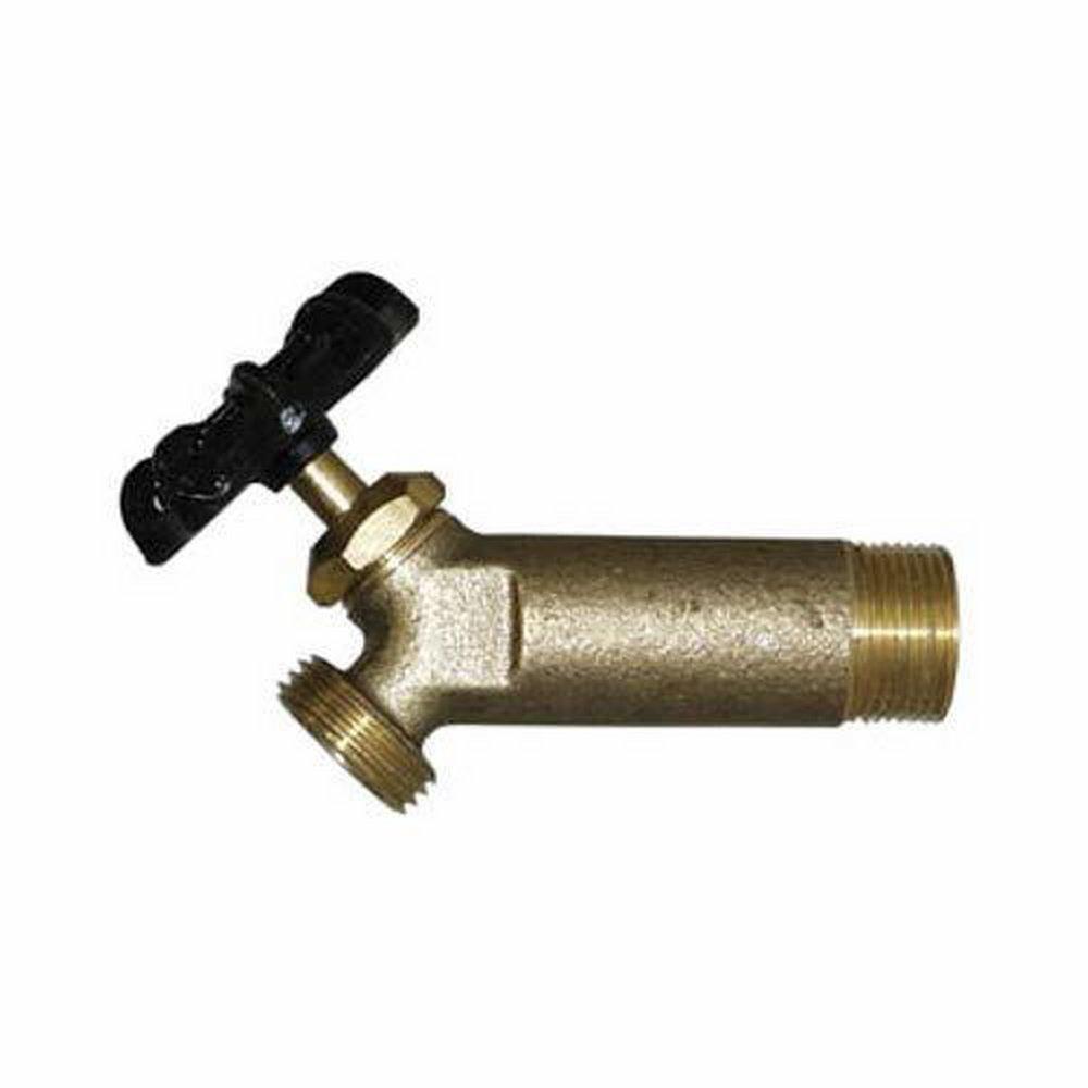 Legend Valve & Fitting Brass MIPS x GHT Water Heater Drain Valve 