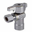 Legend Valve & Fitting Chrome Plated Lever Handle Angle Supply Stop Valve in Chrome Plated 