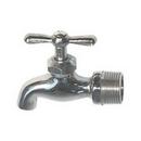 Legend Valve & Fitting Chrome Plated Brass MNPT Hose Bibb 