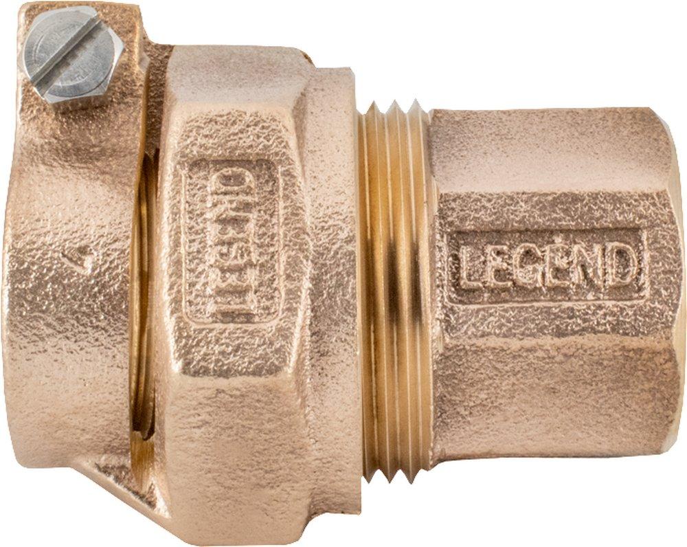 Legend Valve & Fitting CTS Pack Joint x FNPT 80 psi Bronze Adapter 