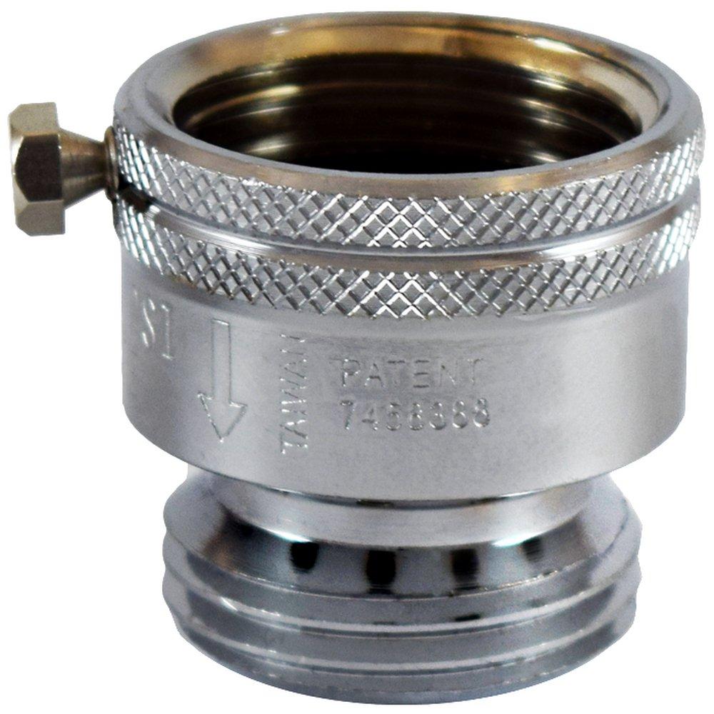 Legend Valve & Fitting Chrome Plated FGHT x MGHT Brass Vacuum Breaker in Chrome Plated 