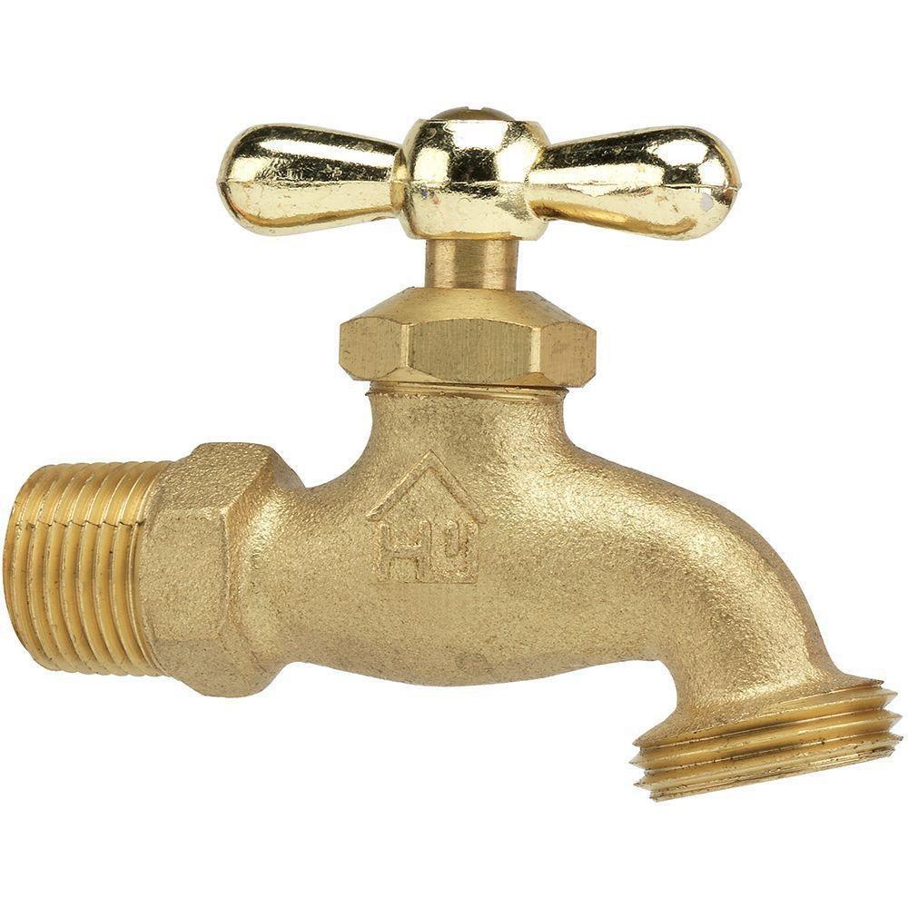 Legend Valve & Fitting Brass MIP x Hose Hose Bibb 