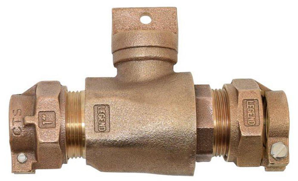 Legend Valve & Fitting CTS Pack Joint Brass Curb Stop 