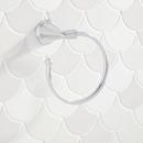 Signature Hardware Chrome Round Open Towel Ring 