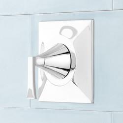 Single Handle Pressure Balancing Valve Trim in Chrome (Trim Only)