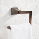 Signature Hardware Oil Rubbed Bronze Towel Ring 