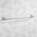 Signature Hardware Brushed Nickel 20-1/8 in. Towel Bar 