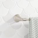 Signature Hardware Brushed Nickel 26-1/8 in. Towel Bar 