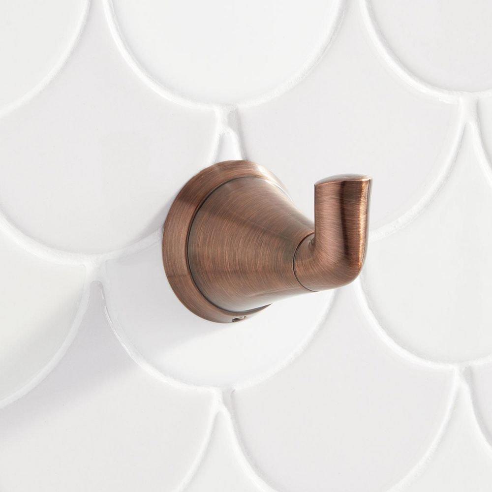 Signature Hardware Oil Rubbed Bronze Robe Hook 