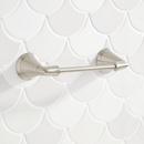 Signature Hardware Brushed Nickel Wall Mount Toilet Tissue Holder 