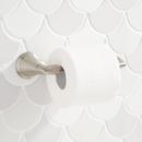 Signature Hardware Brushed Nickel Wall Mount Toilet Tissue Holder 