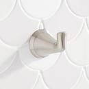 Signature Hardware Brushed Nickel Robe Hook 