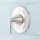 Single Handle Pressure Balancing Valve Trim in Brushed Nickel