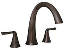 Two Handle Roman Tub Faucet in Oil Rubbed Bronze Trim Only
