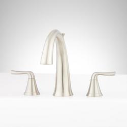 Two Handle Roman Tub Faucet in Brushed Nickel (Trim Only)