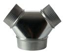 8 x 8 in. Galvanized Steel Duct Wye Branch 