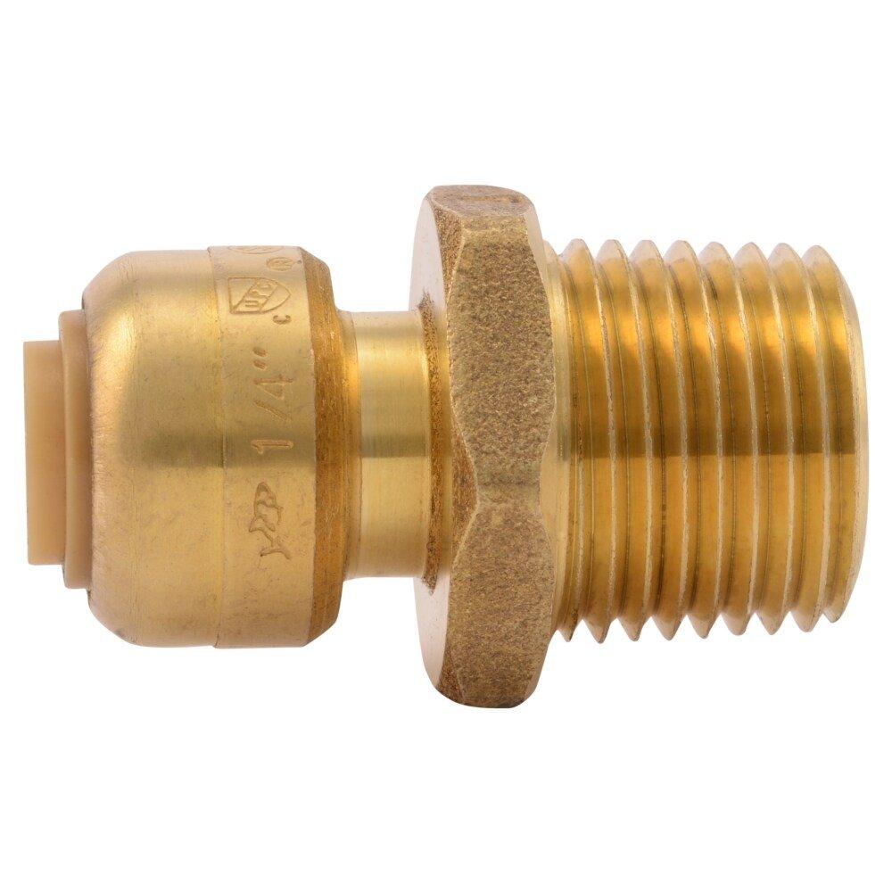 SharkBite&reg; Push-to-Connect x MNPT Global Brass Connector 
