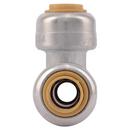 SharkBite&reg; Polished Chrome Brass Straight Stop Valve Tee Adapter 