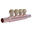 SharkBite&reg; Copper Push Brass;Copper;Plastic Hydronic Branch Manifold 