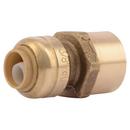 3/8 x 1/2 in. Push x FNPT Brass Reducing Connector