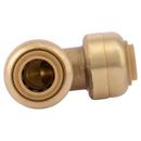 SharkBite&reg; Natural Brass Push Brass 90 Degree Elbow 