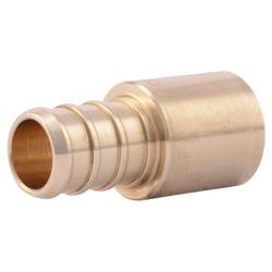 1/2 in. Brass PEX Crimp x 1/2 in. Male Sweat Adapter