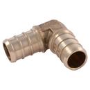 SharkBite&reg; Natural Brass Brass PEX Crimp 90&deg; Elbow 