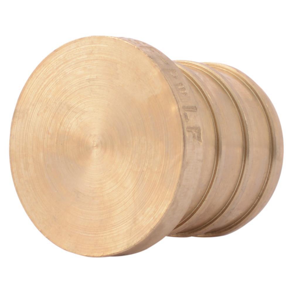 SharkBite&reg; Natural Brass PEX Plug 