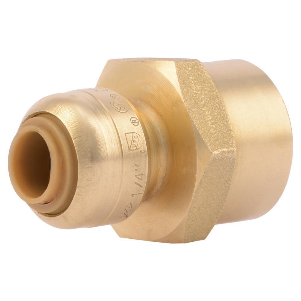 SharkBite® Push x FNPT Brass Reducing Connector 