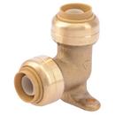 SharkBite&reg; Natural Brass Push Brass Standard Radius 90 Degree Elbow 