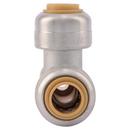 SharkBite&reg; Polished Chrome DZR Brass Push x Compression Valve Adapter 